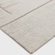 Rectangle Brint Abstract Wool Rug